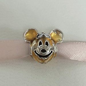 Pandora Disney Mickey Mouse Pumpkin Charm